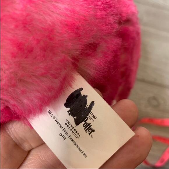 Universal Harry potter pygmy puff pink Plush large - Picture 7 of 7